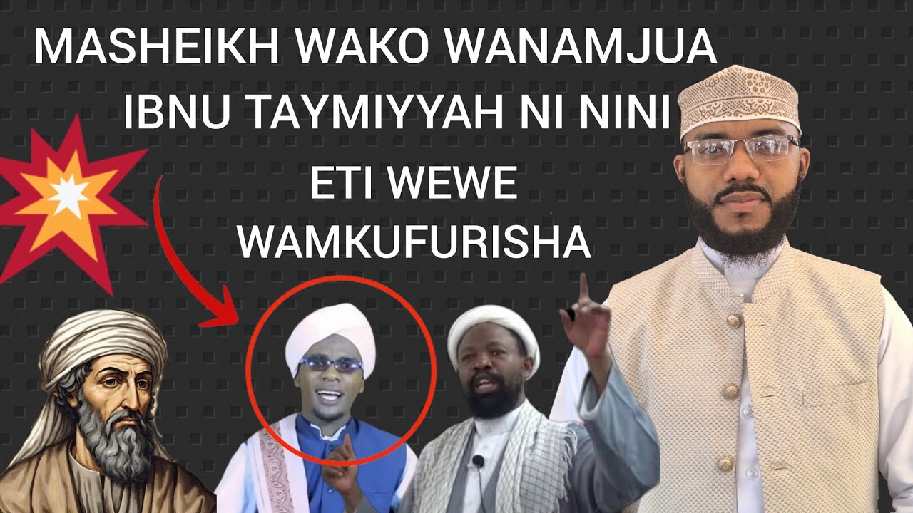 RADDI KWA SHIA GOLO || JE IBNU TAYMIYYAH NI KAFIRI || Muhammad Bachu.