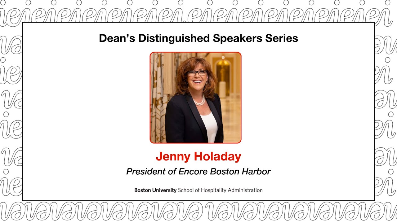 Jenny Holaday | School of Hospitality Administration