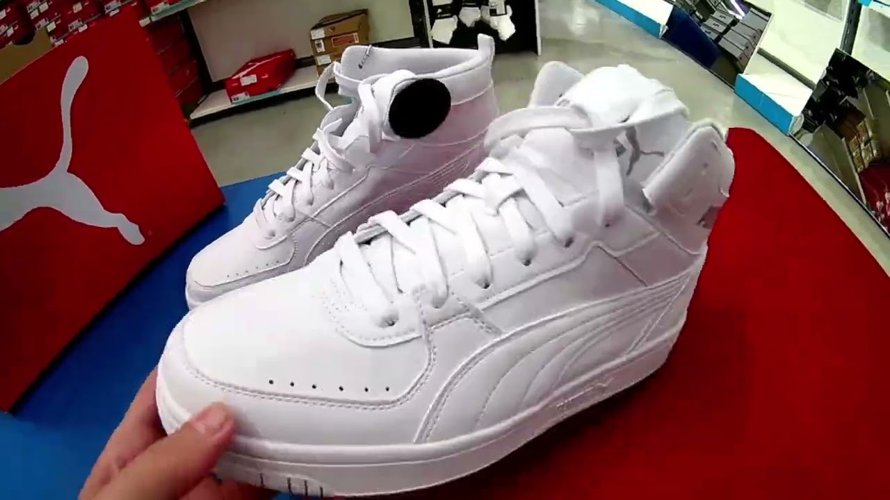 Puma Rebound Joy мужские белые высокие кеды Ростов-на-Дону