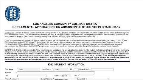 Dynamic Forms (Students & Guardian/Parents)