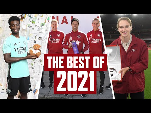 ¡Gracias, Gooner! | Los mejores momentos del Arsenal de 2021 | Compilacion