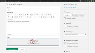 Adding Google Resources as Assignments