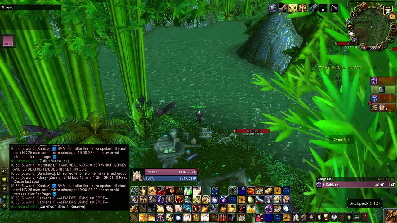 Summoning and slaying Gahz'ranka - WoW WotLK Classic