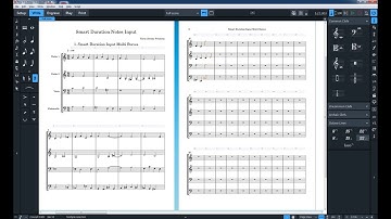 Smart Duration Note Input - Composed by Yaron Feinberg - Compose with only 1 duration chosen: (1/4)