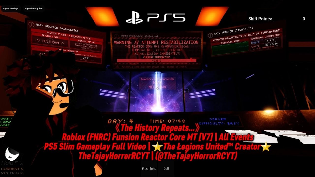 Roblox (FNRC) Funsion Nuclear Reactor Core MT [V7] | All Events | PS5 ...