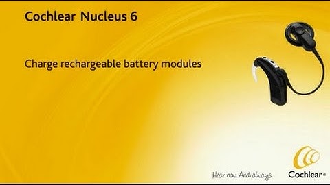 Charge rechargeable battery modules - Nucleus 6