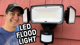 Review: This AMAZON LED Security Light is perfect for the home