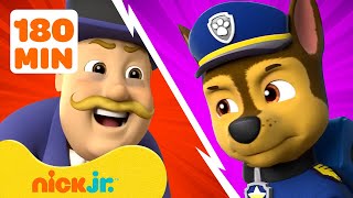 PAW Patrol Pups vs. Mayor Humdinger! #2 w/ Chase | 3 Hour Compilation | Nick Jr.