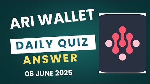 Ari Wallet Daily Quiz 06 June | What does the oracle problem refer to in blockchain?
