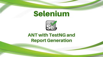 TestNg Selenium Video Tutorial - ANT with TestNG and Report generation