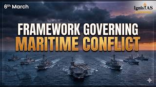 Sinking of Iranian Ship: Legal Framework Governing Maritime Conflict | UPSC Explained #upsc #iran