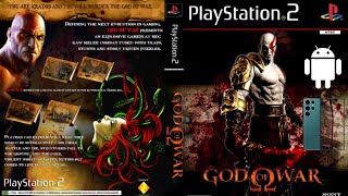 God of War 1 PS2 Gameplay Part 3 on Samsung S23 Ultra | Unleashing Divine Wrath & Unraveling Puzzles