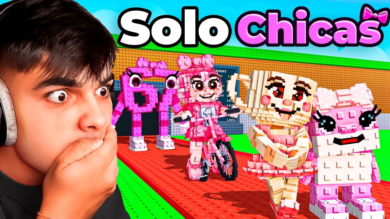 Pasé de 0$ a 100 TRILLONES pero SOLO BRAINROTS CHICAS