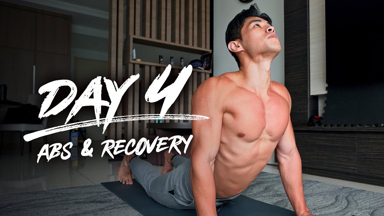 ⁣Day 4 - Abs & Recovery