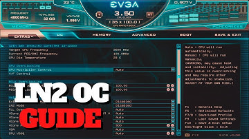 EVGA Z690 DARK KINGPIN - LN2 Overclocking Tips & Settings