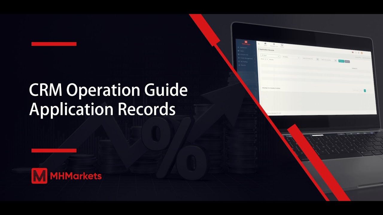 CRM Operation Guide Application Records - YouTube
