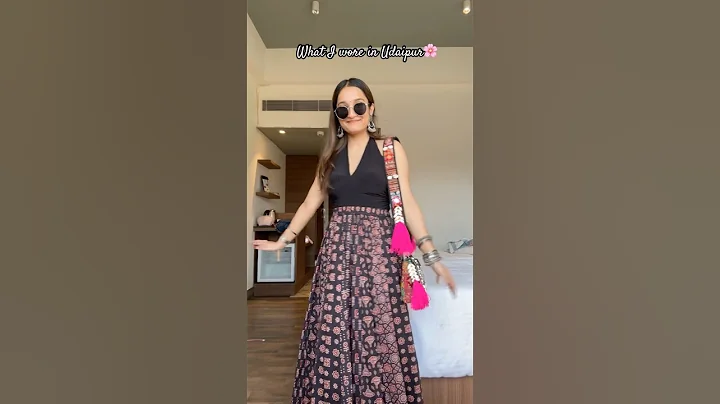 WHAT I WORE IN UDAIPUR🌸|| MY UDAIPUR OUTFITS FROM MYNTRA #udaipur #vacationoutfits