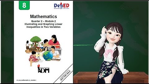 Quarter 2-Module 2- Graphing Linear Inequalities in Two Variables