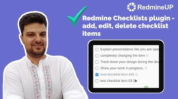 Redmine Checklists plugin - add, edit, delete checklist items