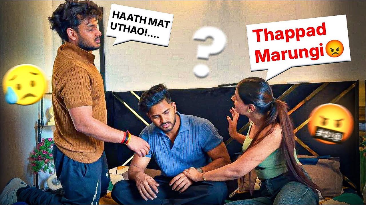 FIGHT PRANK ON @Vaibhav Yadav  || MUSKAN DIARIES