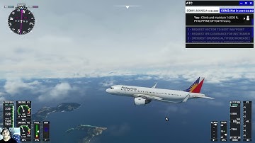 PAL from BORACAY, CATICLAN to MANILA  (PAL) AIRBUS  A320-NEO @InFlightTutorial-ci6lg