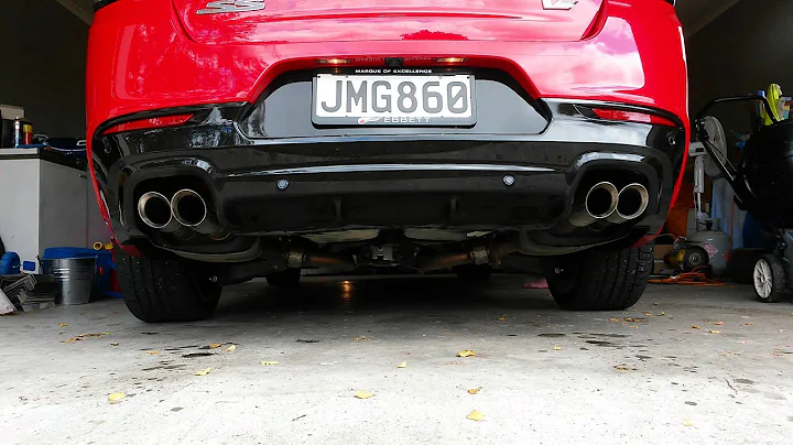 Holden VF2 Bimodal exhaust