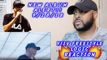 Logic - YSIV Freestyle | LOGIC ANNOUNCES ALBUM 9-28 | REACTION