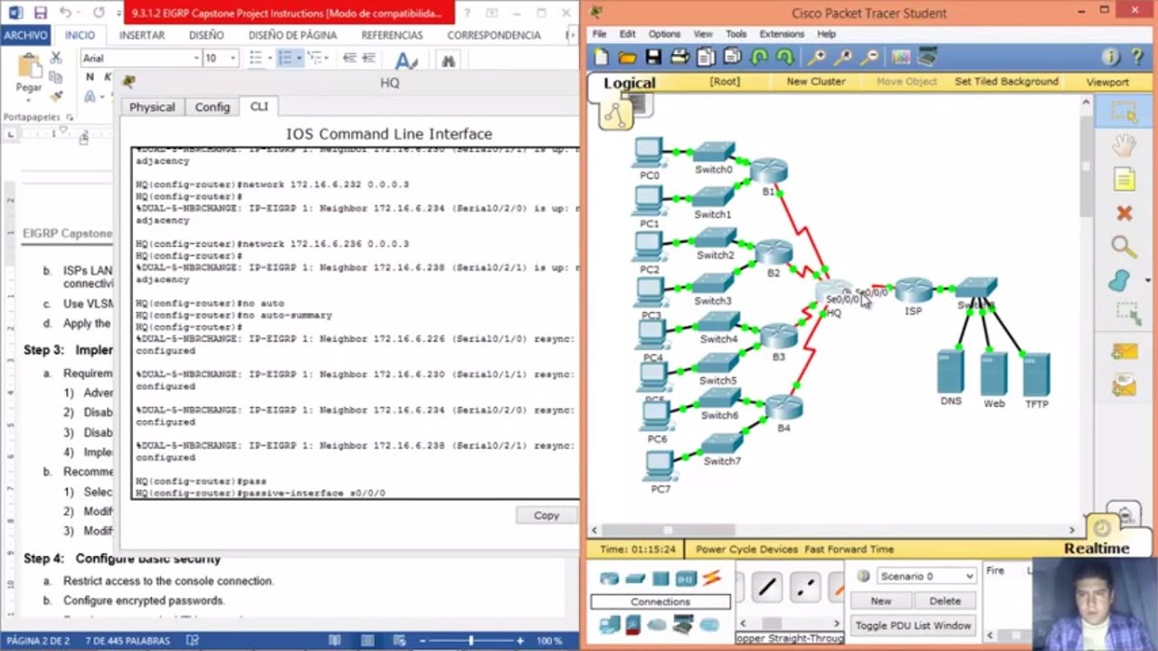 ccna capstone project answers