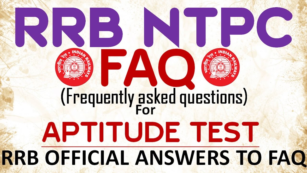 rrb-ntpc-faq-for-aptitude-test-youtube