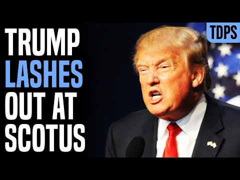 Supreme Court Says NO to Trump, Trump LOSES IT