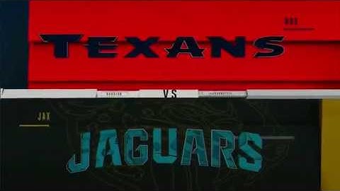 NFL on CBS intro 2018 HOU@JAX