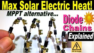 Solar Electric Heating Semiconductors Explained! Efficient Simple Powerful Diode chains #solarheat by Solar Power Edge 3,194 views 3 months ago 23 minutes