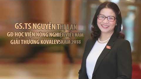 [KOVALEVSKAIA 2018] Tiểu sử khoa học GS.TS Nguyễn Thị Lan (Bản ngắn)