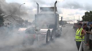 Bournout la foire du camionneur de Barraute 2015