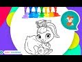 Coloring pages bunny 🐰 princess with a crown! 👑 Very beautiful coloring ❤️ for girls!