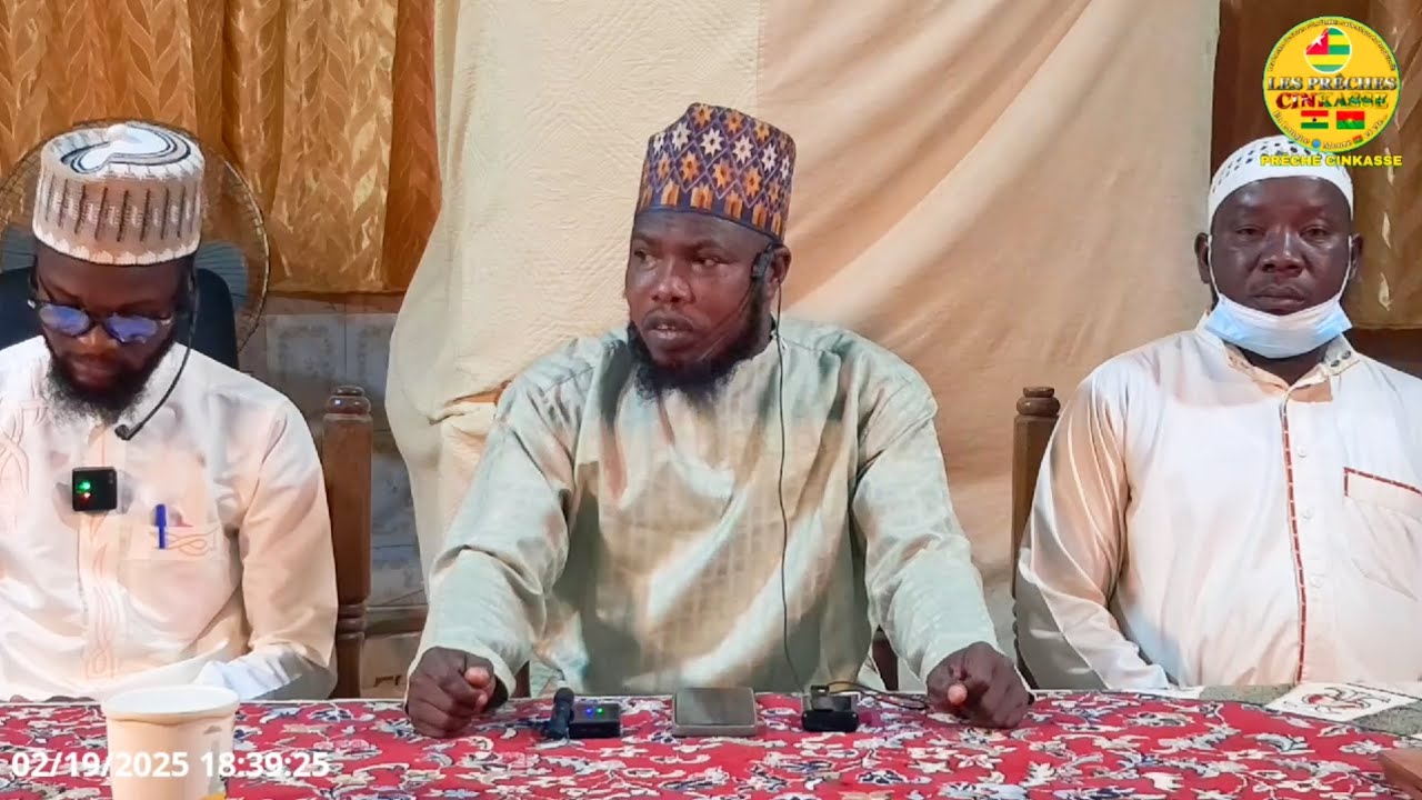 🔴🇹🇬𝐋𝐞 19-02-2025 𝐌𝐀𝐋𝐀𝐌 𝐌𝐎𝐇𝐀𝐌𝐄𝐃 𝐒𝐀𝐍𝐎𝐔𝐒𝐒𝐈 𝙑𝙞𝙨𝙞𝙩𝙚 𝙁𝙧𝙖𝙩𝙚𝙧𝙣𝙞𝙩𝙚́ 𝙞𝙨𝙡𝙖𝙢𝙞𝙦𝙪𝙚 𝙚𝙩 𝙘𝙤𝙣𝙛𝙚́𝙧𝙚𝙣𝙘𝙚 a Cinkasse-Tg