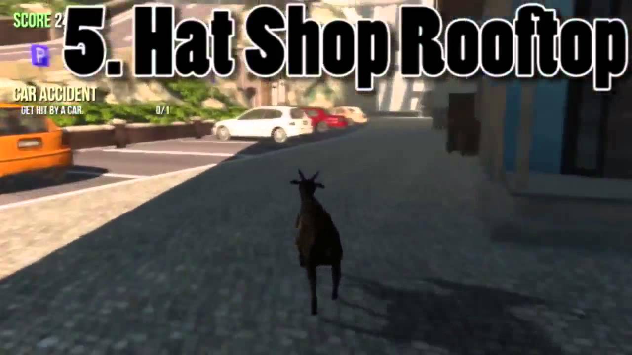 Goat Simulator Achievement Guide Is That A Goat? All 6 Battery