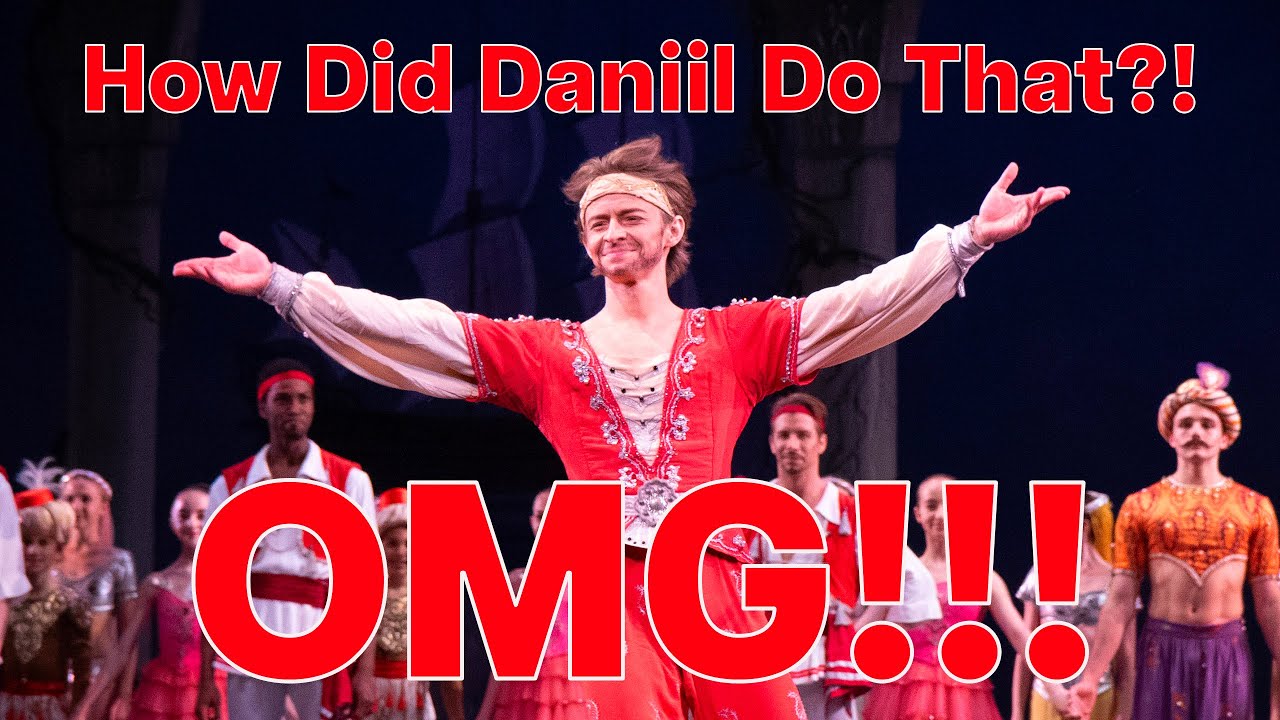 Ballet Dancer Daniil Simkin: OMG!!! HOW DID HE DO THAT!!!