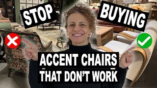 Accent Chair Ideas That Work With Sectionals, Chaises, + Open Floor Plans