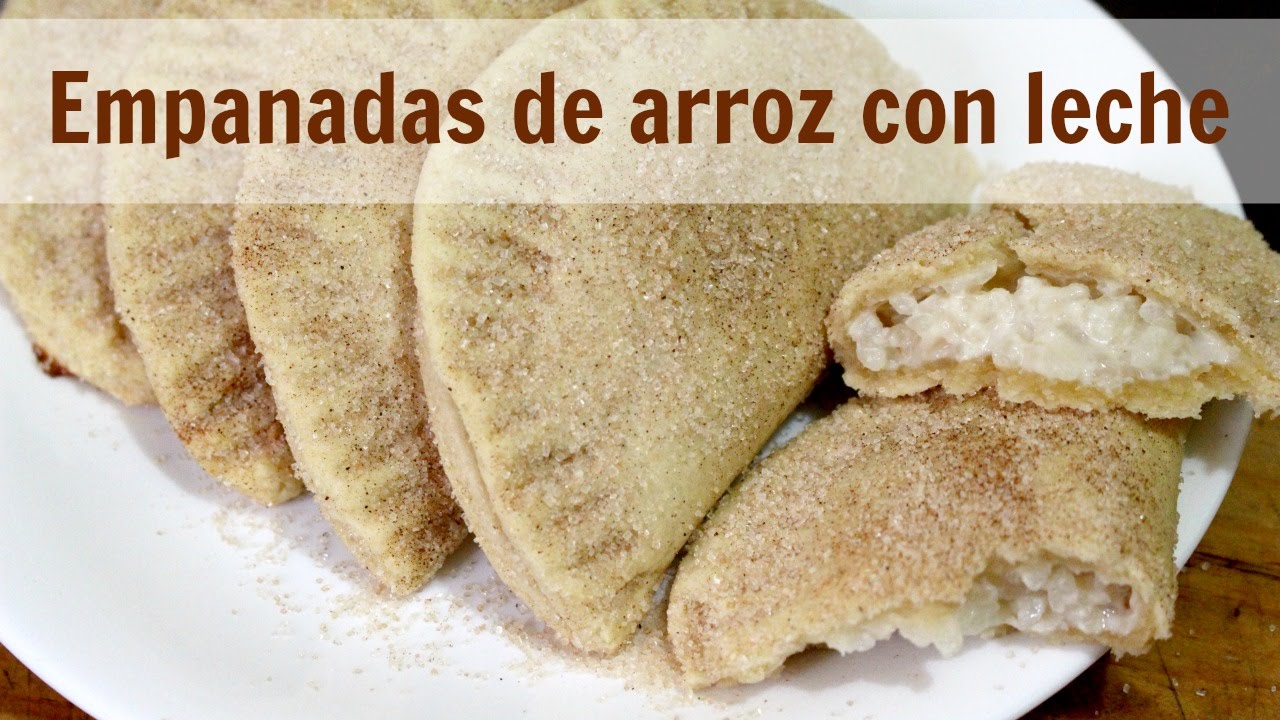 Empanadas rellenas de arroz con leche Sabrosía Nueva Mujer