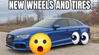 Audi S3 Gets New UNIQUE Wheel Set Up | Michelin Pilot Sport 4S Tires