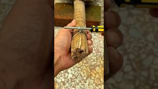 This trick makes attaching wire to wood easy #short #satisfying #viral #shortsfeed #ideas #asmr