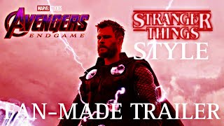 Avengers: Endgame Trailer | Stranger Things 4 edition