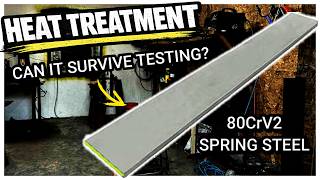 80CrV2 Spring Steel Heat Treatment | Can It Survive a Destruction Test?
