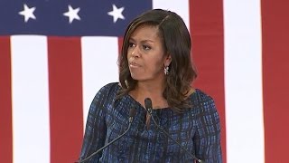 Michelle Obama's role on the campaign trail