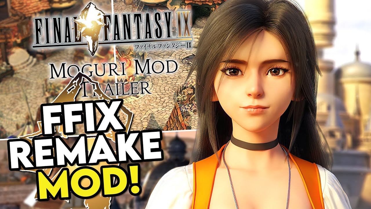 Final Fantasy 9 THE ULTIMATE REMASTER REMAKE Moguri Mod! \u0026 How to Install