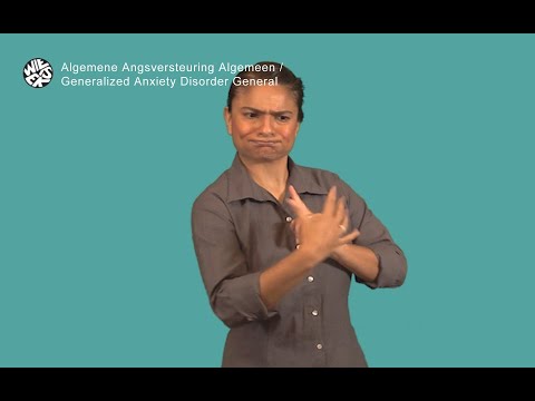 Algemene Angsversteuring Algemeen / Generalized Anxiety Disorder General (SASL)