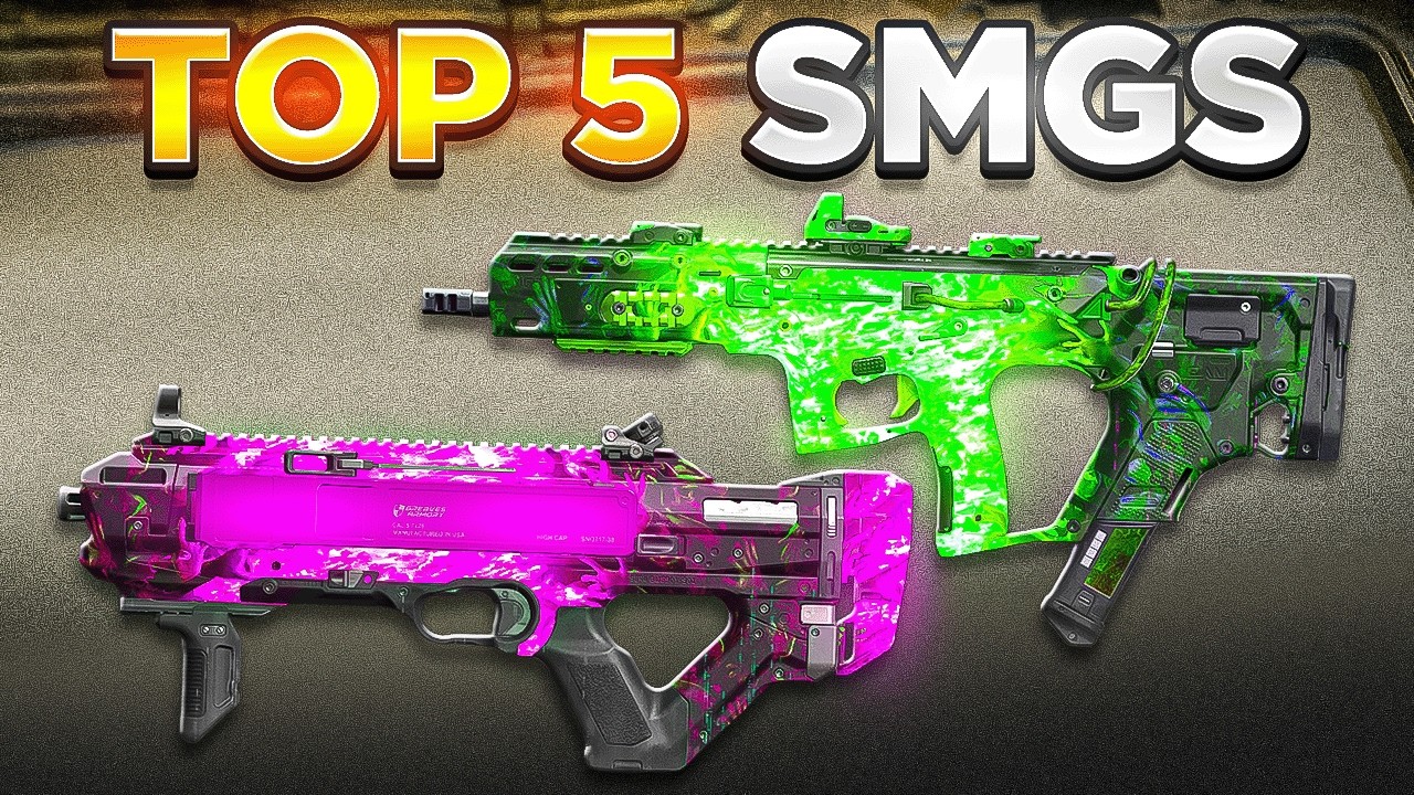 TOP 5 *META* SMG LOADOUTS in WARZONE! 👑 (Best Class Setup) - YouTube