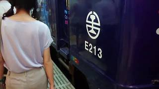 516次莒光號(藍武士號彩繪自動門代打)台北進站+關門