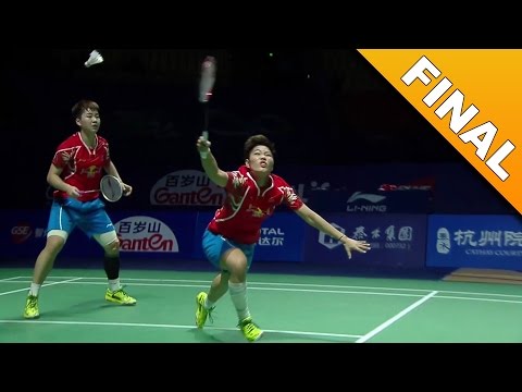 China Open 2016 | Final | Huang/Li vs Chang/Lee [HD]